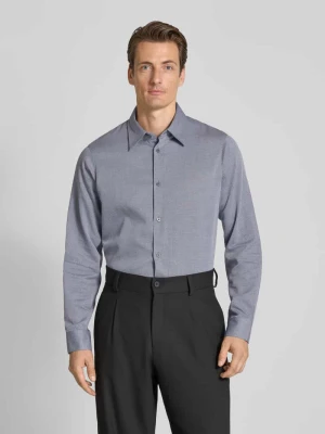 Koszula casualowa regular fit z kołnierzykiem typu kent Armani Exchange