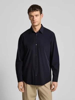 Koszula casualowa regular fit z kołnierzykiem typu kent Armani Exchange