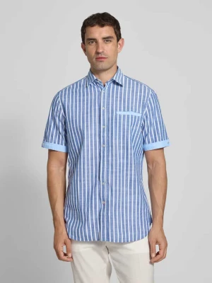 Koszula casualowa regular fit z kołnierzykiem typu kent Christian Berg Men