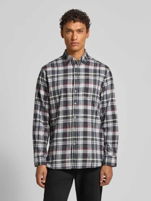 Koszula casualowa regular fit z kołnierzykiem typu kent Christian Berg Men