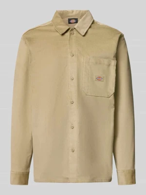Koszula casualowa regular fit z kołnierzykiem typu kent Dickies