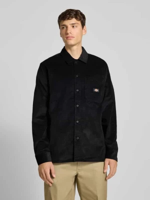 Koszula casualowa regular fit z kołnierzykiem typu kent Dickies