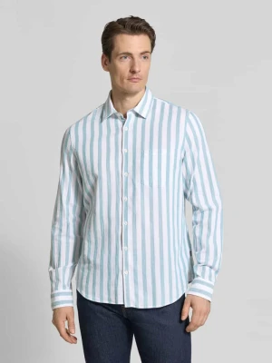 Koszula casualowa regular fit z kołnierzykiem typu kent maerz muenchen