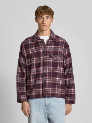 Koszula casualowa regular fit z kołnierzykiem typu kent REVIEW