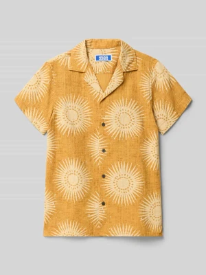 Koszula casualowa we wzór na całej powierzchni model 'BILBAO' jack & jones