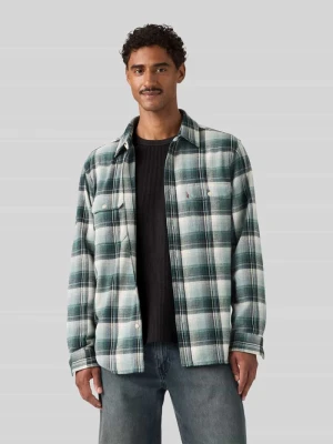 Koszula casualowa z brustaszą Levi's Niebieski