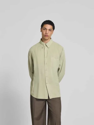 Koszula casualowa z czystego lyocellu Filippa K Khaki