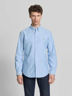 Koszula casualowa z czystej bawełny o kroju regular fit Polo Ralph Lauren Błękitny