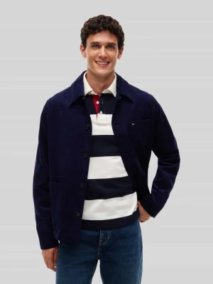 Koszula casualowa z czystej bawełny o kroju regular fit Tommy Hilfiger Granatowy