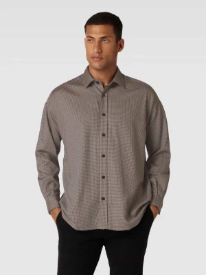 Koszula casualowa z fakturowanym wzorem model ‘Drew’ Boss