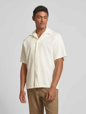 Koszula casualowa z kołnierzem z połami model ‘TERRY’ Jack & Jones Premium