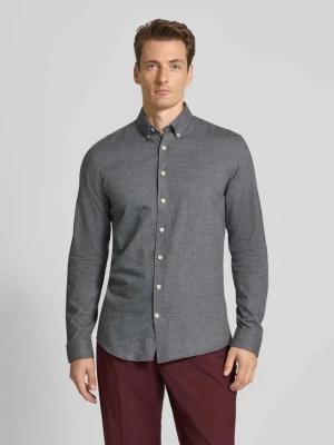 Koszula casualowa z kołnierzykiem typu button down lindbergh