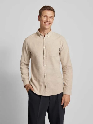 Koszula casualowa z kołnierzykiem typu button down lindbergh