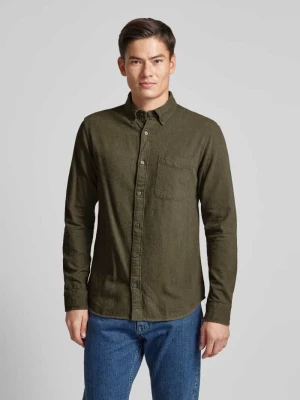 Koszula casualowa z kołnierzykiem typu button down model ‘BROOK’ Jack & Jones Premium