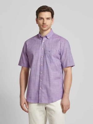 Koszula casualowa z kołnierzykiem typu button down model ‘Summer’ FYNCH-HATTON