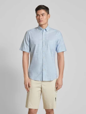 Koszula casualowa z kołnierzykiem typu button down model ‘Summer’ FYNCH-HATTON