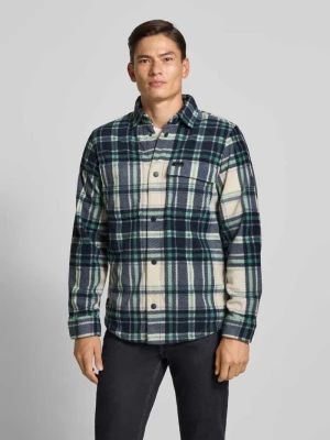 Koszula casualowa z listwą guzikową camel active