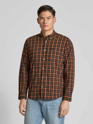 Koszula casualowa z listwą guzikową camel active
