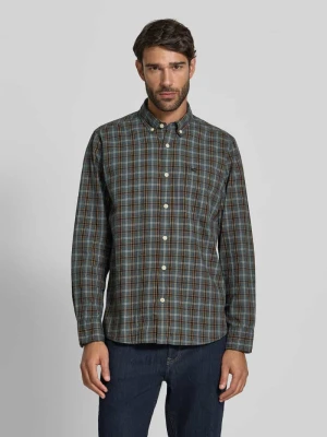 Koszula casualowa z listwą guzikową camel active