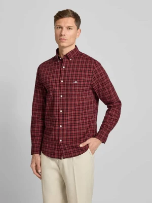 Koszula casualowa z listwą guzikową Gant