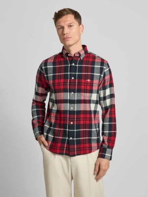 Koszula casualowa z listwą guzikową Gant