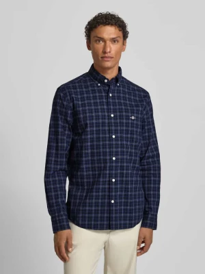 Koszula casualowa z listwą guzikową Gant