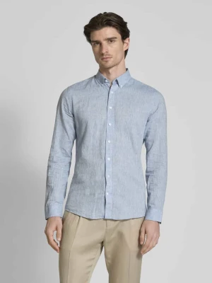 Koszula casualowa z listwą guzikową lindbergh