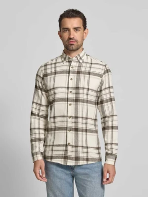 Koszula casualowa z listwą guzikową lindbergh