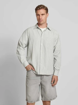 Koszula casualowa z listwą guzikową model ‘Buzo’ WOODBIRD