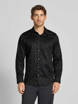 Koszula casualowa z listwą guzikową model ‘CAMICIA’ Armani Exchange