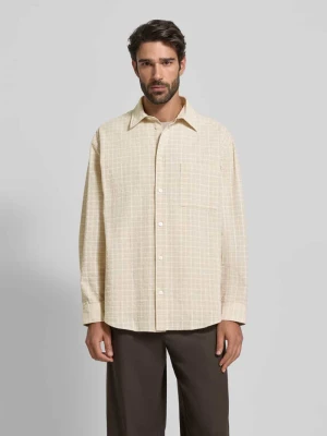 Koszula casualowa z listwą guzikową model ‘Carter’ Wood Wood