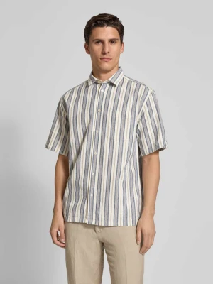 Koszula casualowa z listwą guzikową model ‘COSMOS’ Forét