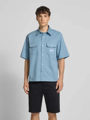 Koszula casualowa z listwą guzikową model ‘Ekyno’ Hugo Blue