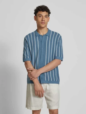 Koszula casualowa z listwą guzikową model ‘EMIL’ jack & jones