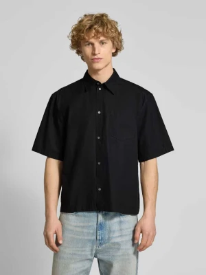 Koszula casualowa z listwą guzikową model ‘Franco’ Weekday