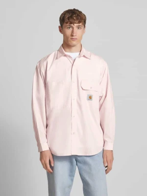 Koszula casualowa z listwą guzikową model ‘IRWIN’ Carhartt WIP Różowy