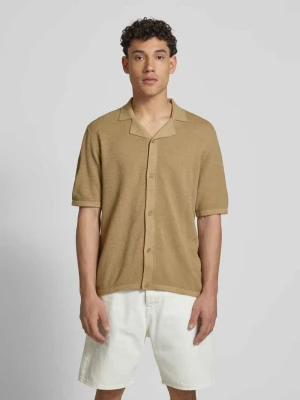 Koszula casualowa z listwą guzikową model ‘ORION’ jack & jones
