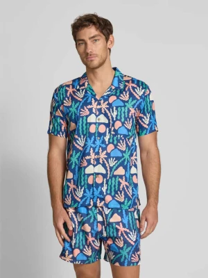 Koszula casualowa z listwą guzikową model ‘Palm’ BOARDIES