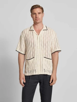 Koszula casualowa z listwą guzikową model ‘Sunny’ WOODBIRD