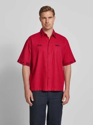 Koszula casualowa z listwą guzikową model ‘Wang’ WOODBIRD