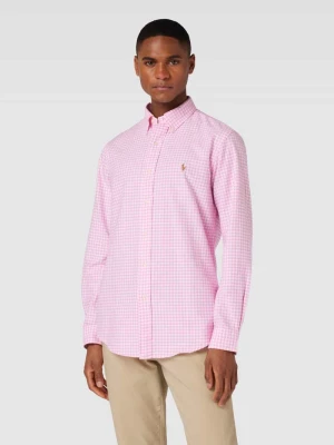 Koszula casualowa z listwą guzikową na całej długości i wzorem w kratkę vichy Polo Ralph Lauren