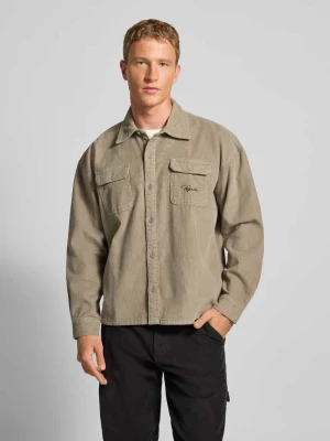 Koszula casualowa z listwą guzikową Pegador