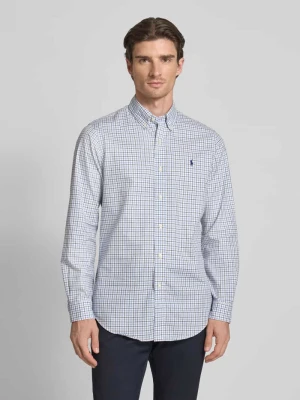 Koszula casualowa z listwą guzikową Polo Ralph Lauren Niebieski