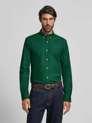 Koszula casualowa z listwą guzikową Polo Ralph Lauren Ciemnozielony