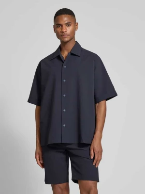 Koszula casualowa z listwą z zatrzaskami Boss Orange