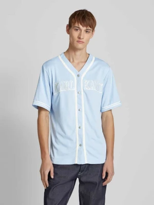 Koszula casualowa z listwą z zatrzaskami Karl Kani