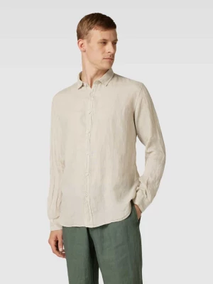 Koszula casualowa z lnu model ‘Camicia’ Zeybra