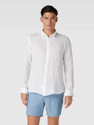 Koszula casualowa z lnu model ‘Camicia’ Zeybra