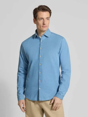 Koszula casualowa z mieszanki bawełny o kroju relaxed fit lindbergh