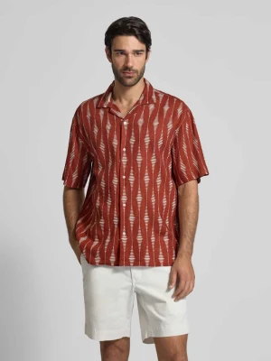 Koszula casualowa z mieszanki wiskozy i lnu MCNEAL